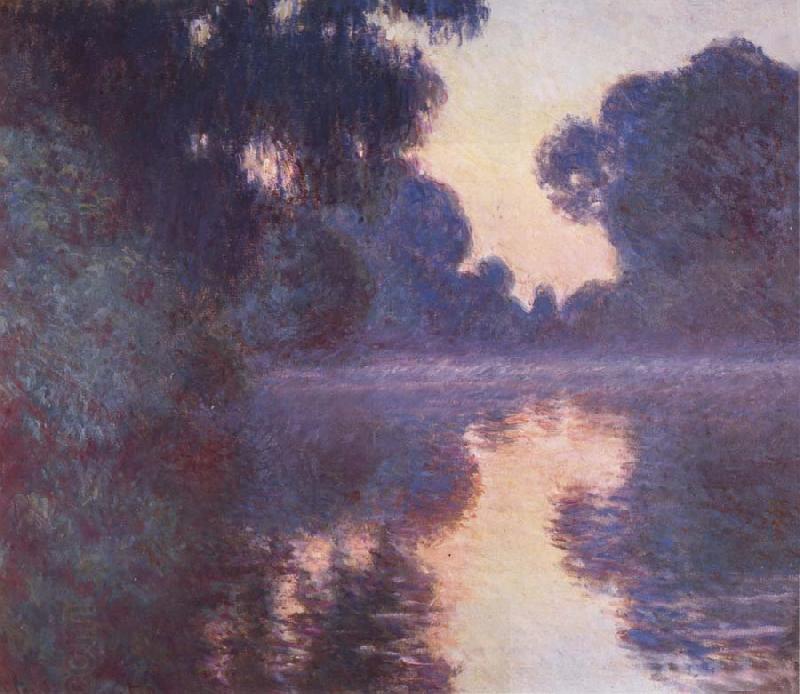 Claude Monet Arm of the Seine near Giverny at Sunrise China oil painting art